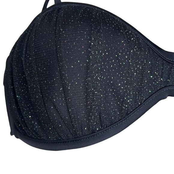 NWT Beach Bunny Sheer Lucky Bandeau Top Swim - Picture 5 of 13